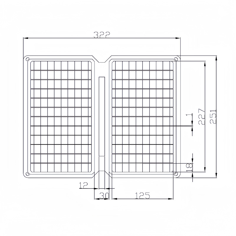 10W Integrated Foldable Solar Panel Specifications